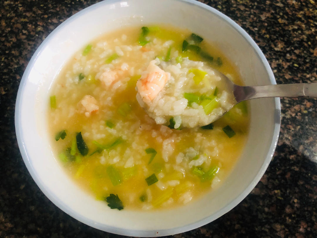 鲜虾粥