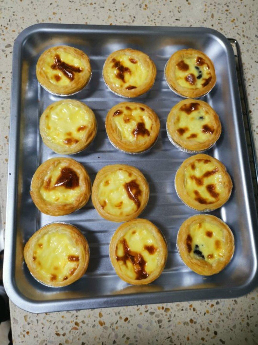 教你做和KFC一样超级好吃的【葡式蛋挞】，吃了根本就停不下来吖