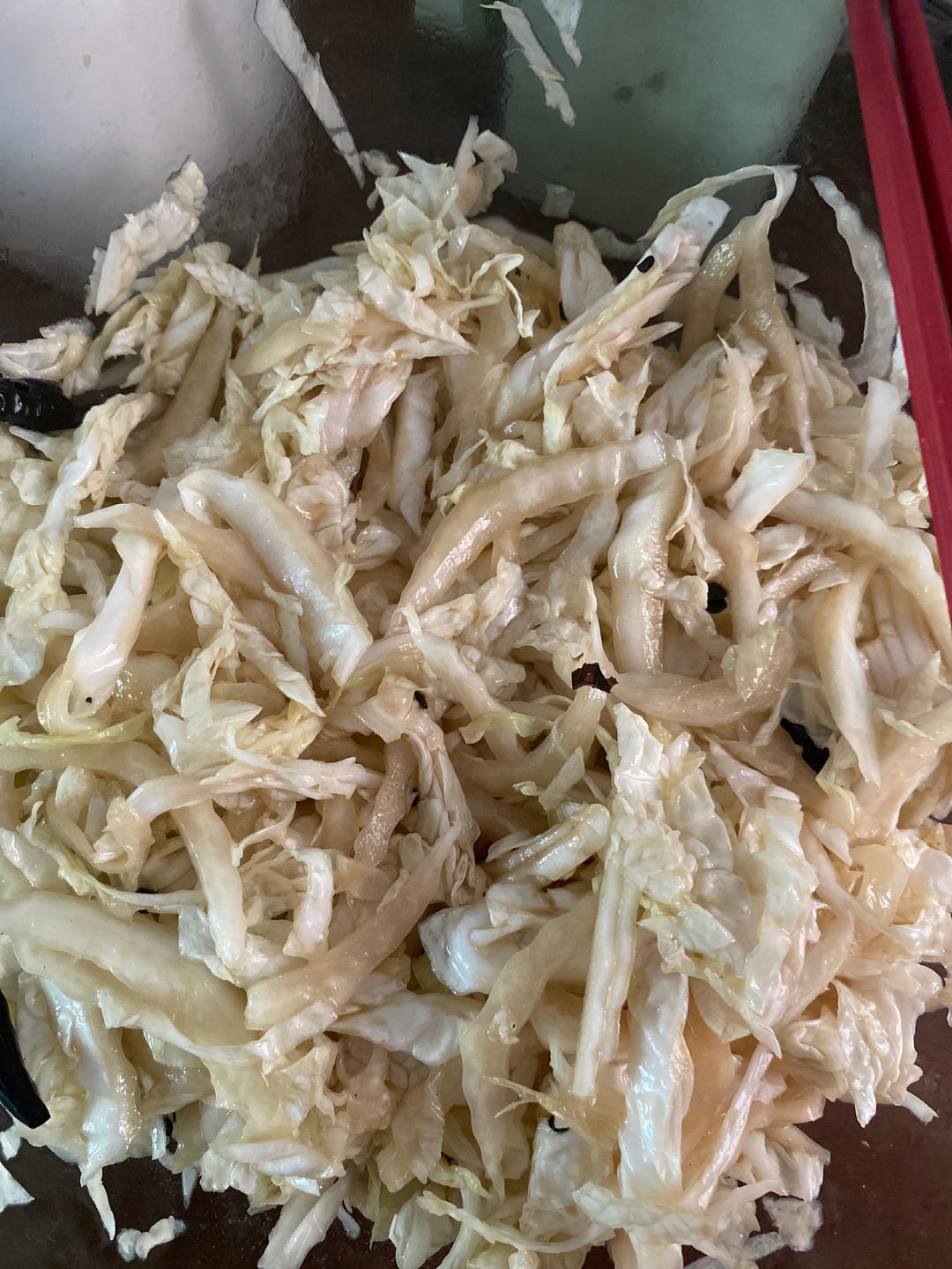 凉拌白菜芯——冬天的小凉菜