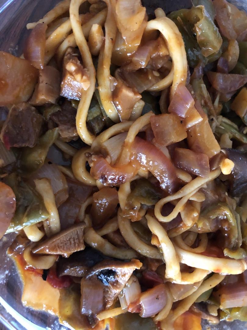 【小高姐】炒拉条子 记忆中西红柿汁裹着的那碗粗面条