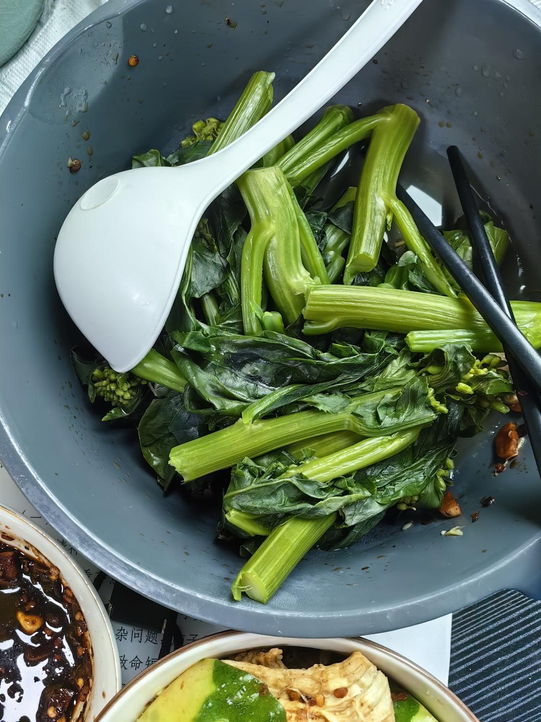 水煮青菜