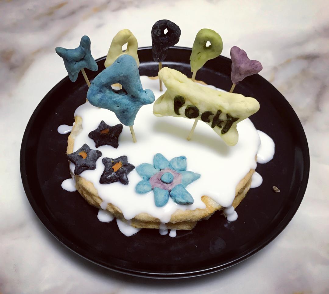 宠物蛋糕快手版（无糖无油）的做法