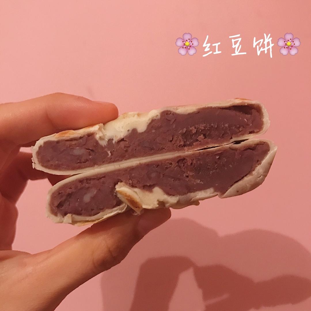 平底锅版红豆饼