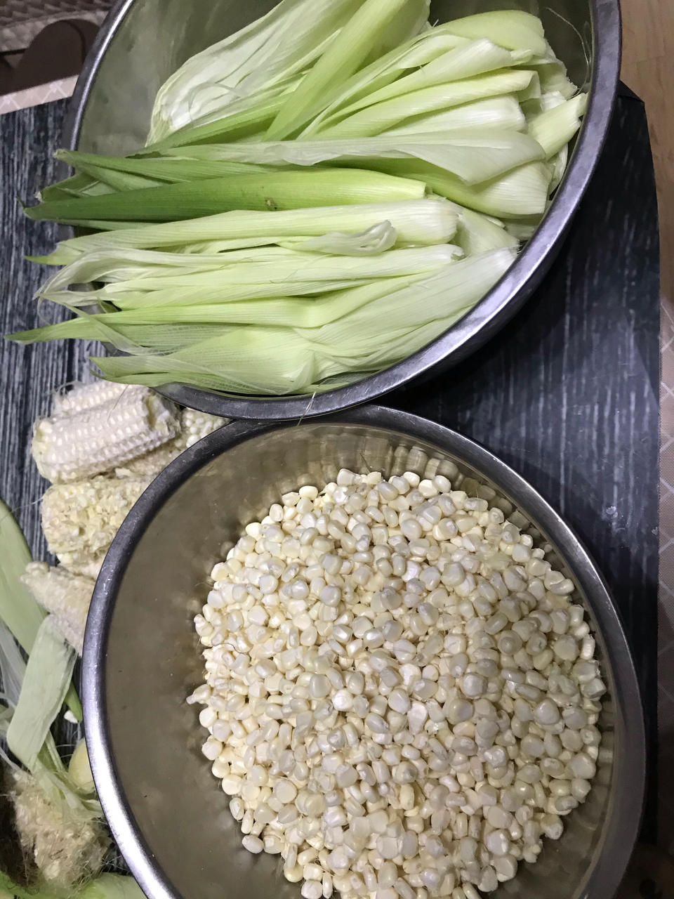 新鲜玉米粑（包谷粑粑）玉米饼