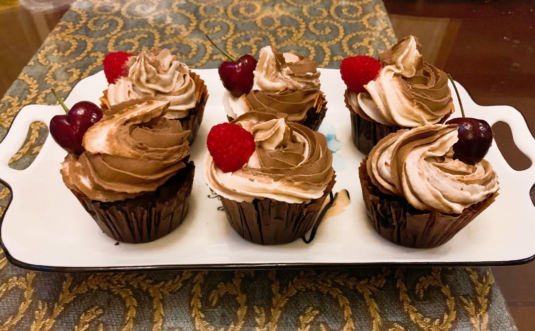 浓情巧克力摩卡马芬<Chocolate Espresso Muffins>