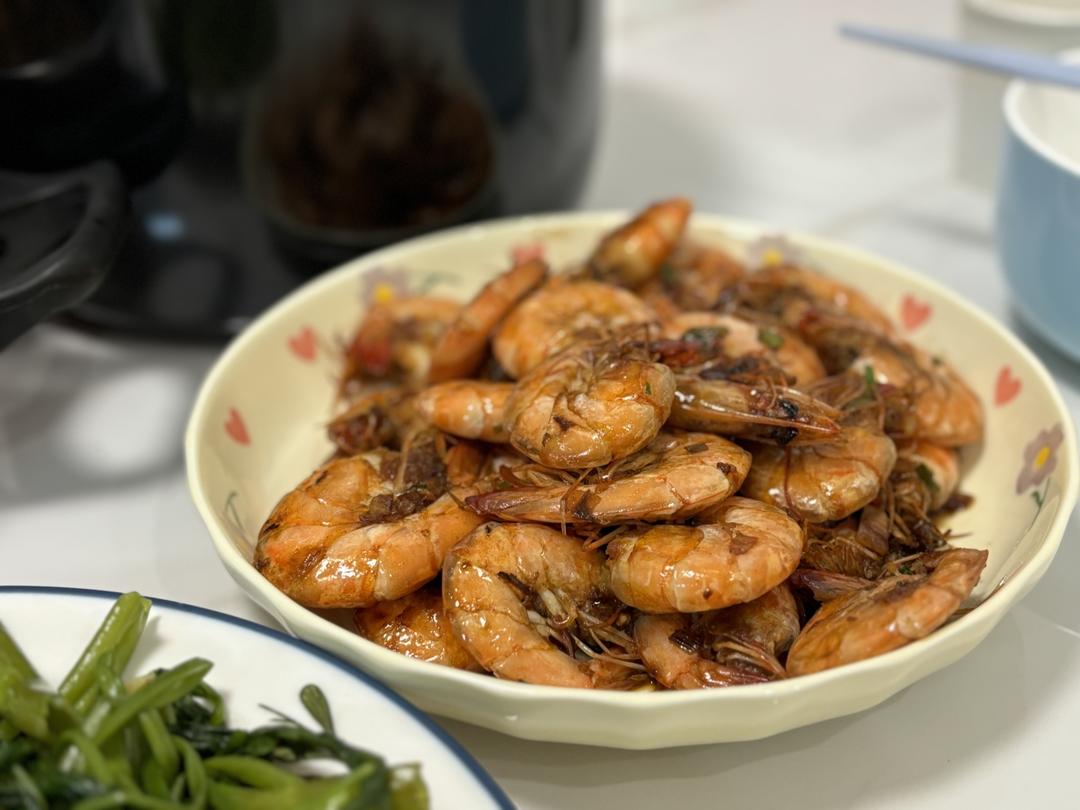 家庭版油焖大虾