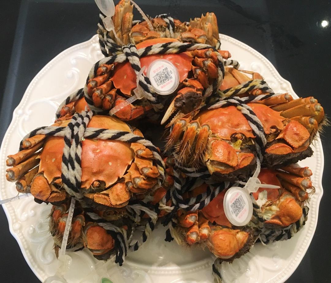 清蒸大闸蟹