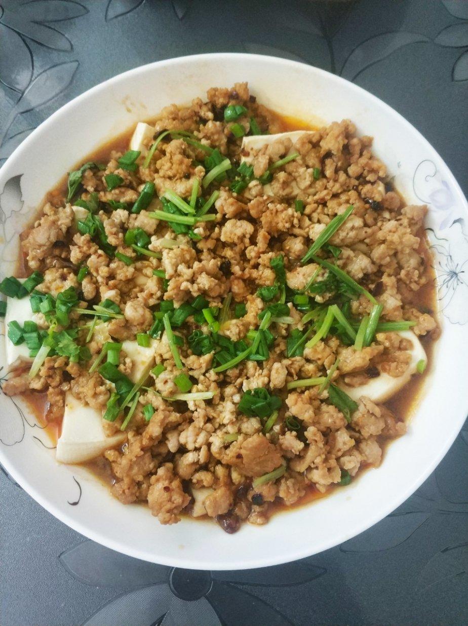 肉末蒸豆腐