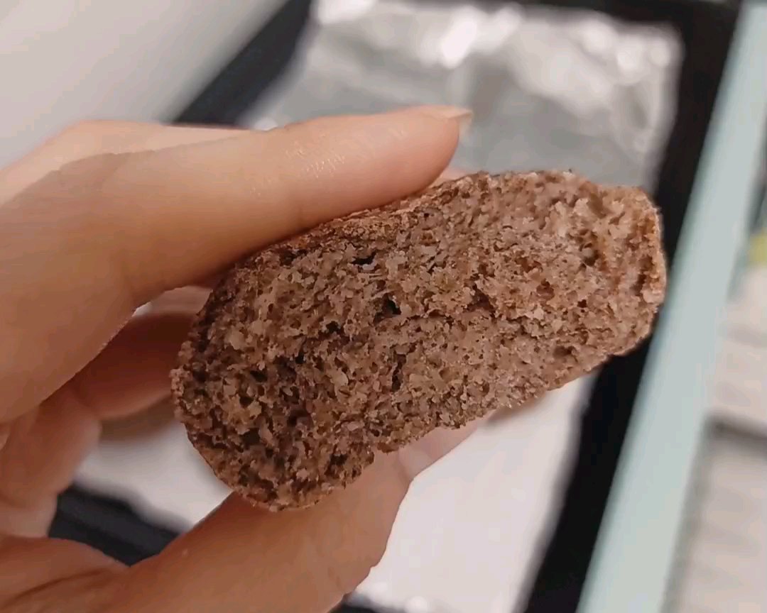 超简单面筋粉版亚麻籽小面包(低碳无糖)