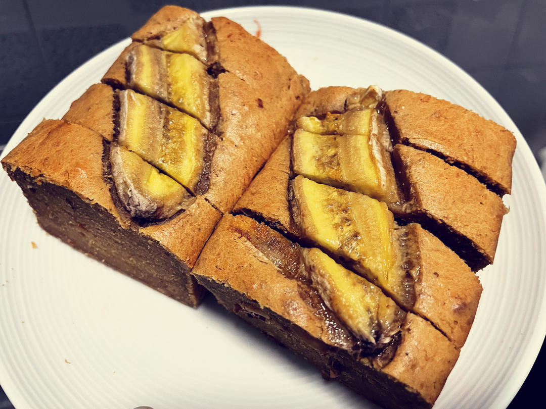 中岛志保—软绵浓香口感丰富香蕉磅蛋糕