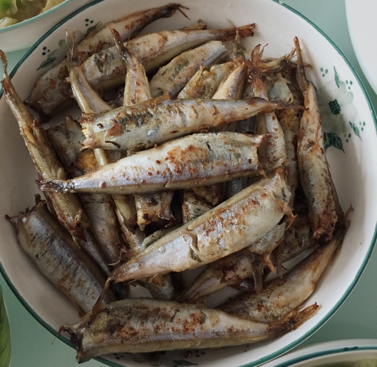 香煎椒盐多春鱼