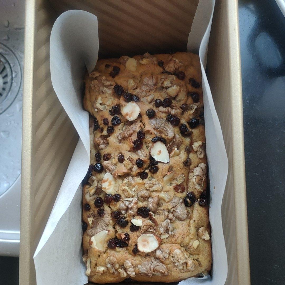 简易版香蕉核桃蛋糕