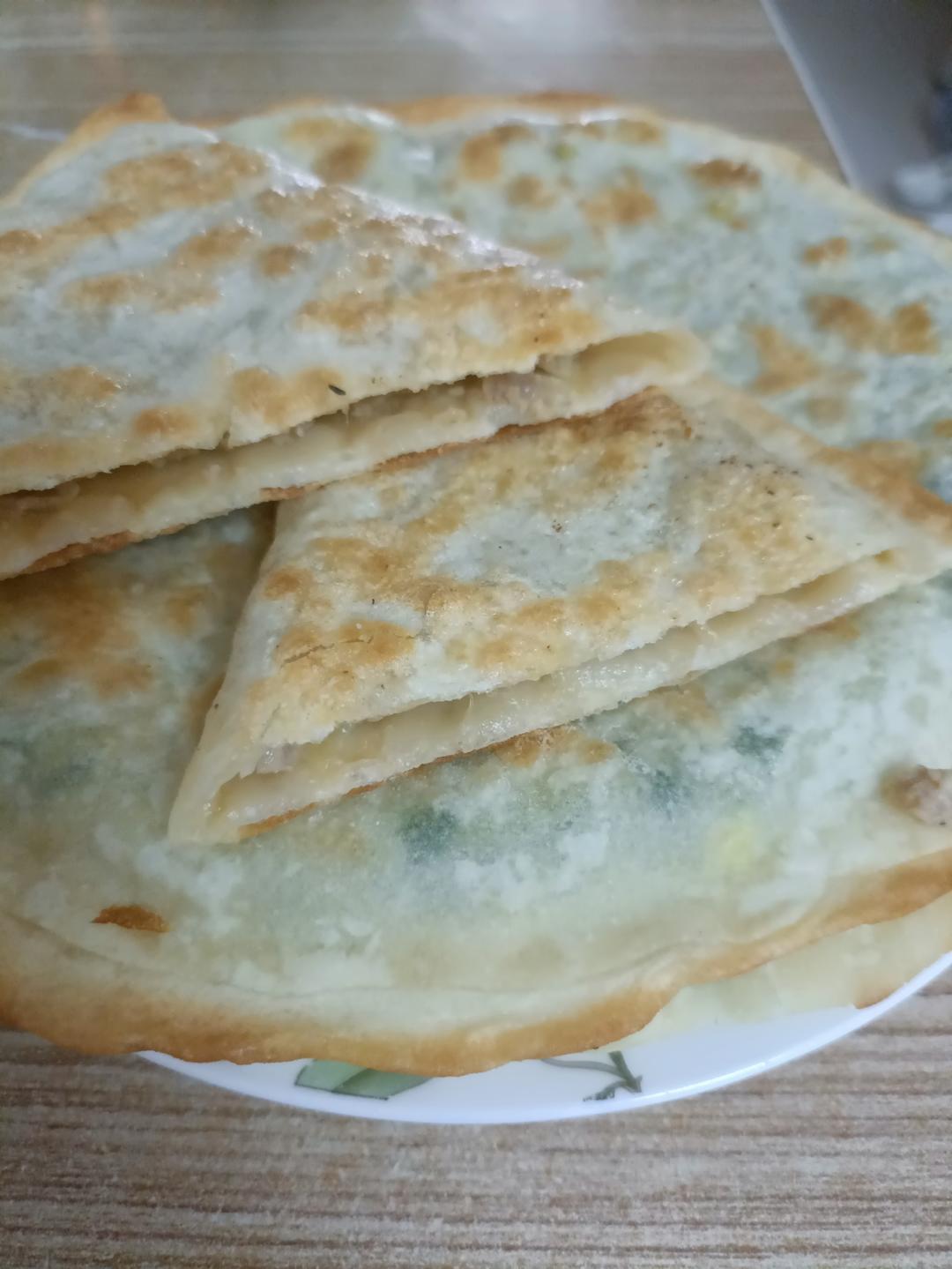 韭菜盒子（半烫面）