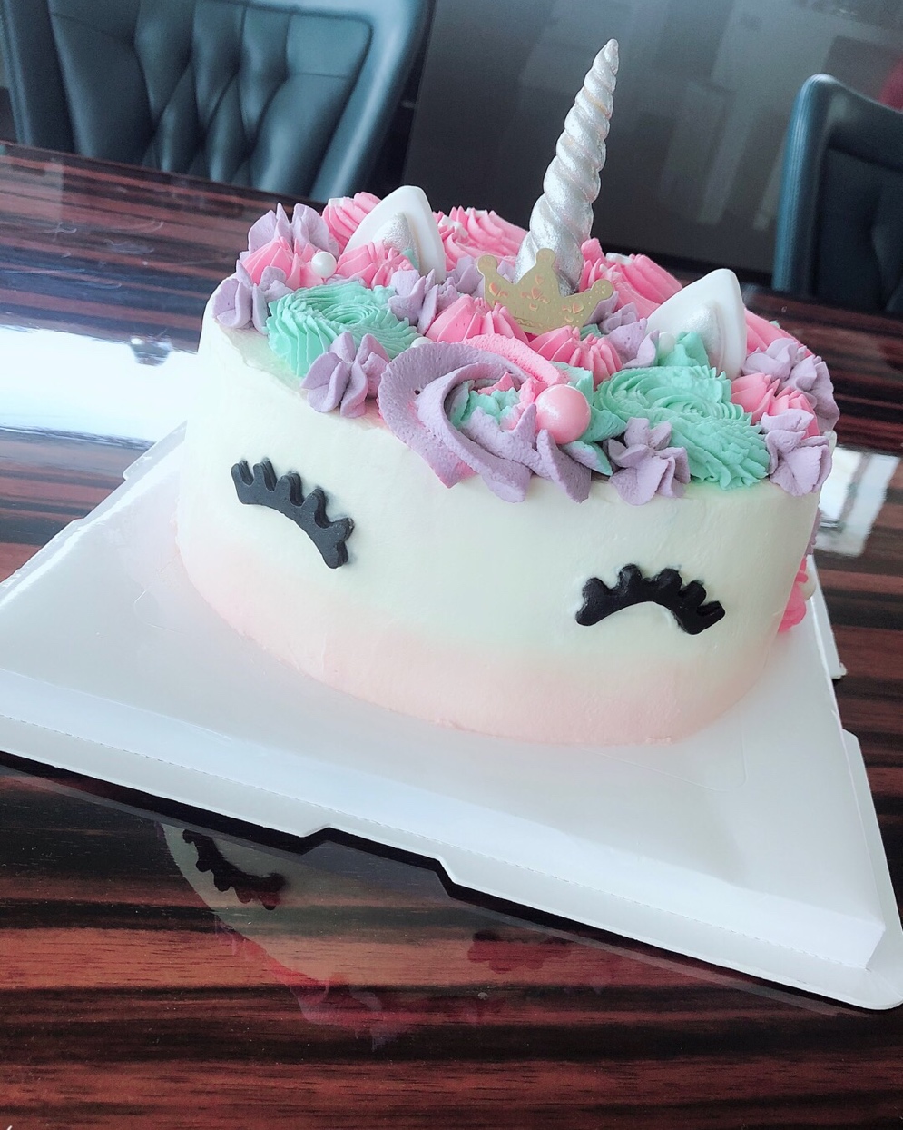 独角兽蛋糕视频 Unicorn cake