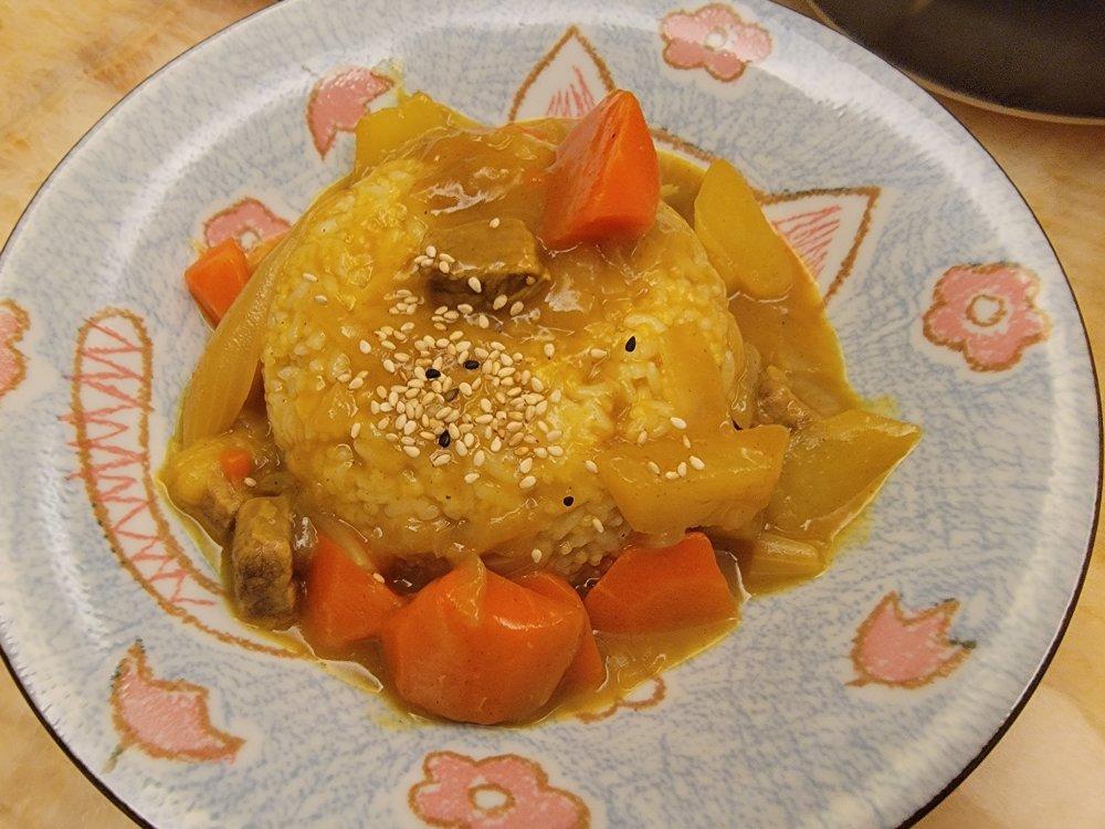 日式牛肉咖喱饭