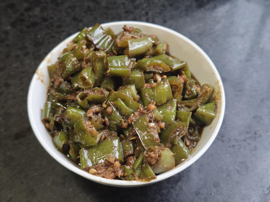 炒绿辣子·线线辣子｜陕西人最爱的夹馍菜
