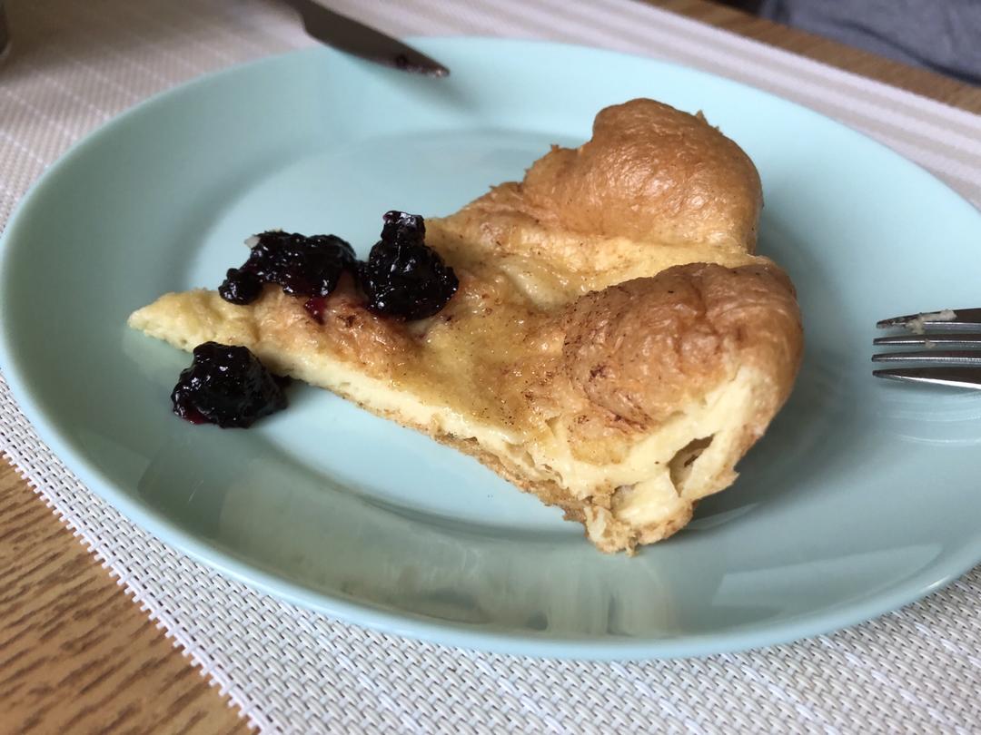 Dutch baby pancake的做法