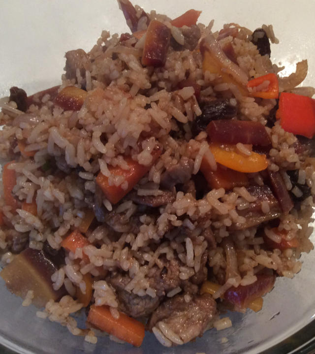羊肉手抓饭（炒饭版）
