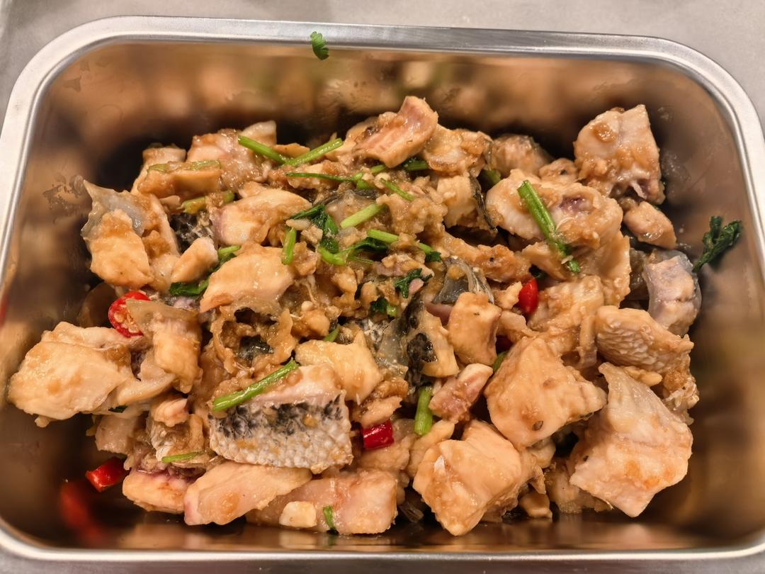 蒜香黑鱼片