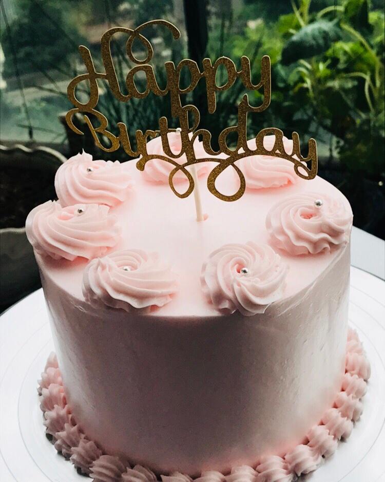 自己做的蛋糕记录