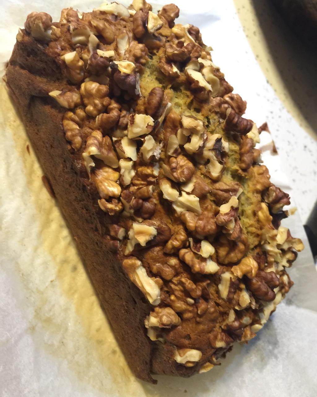 香蕉核桃磅蛋糕 Banana & Walnut Pound Cake
