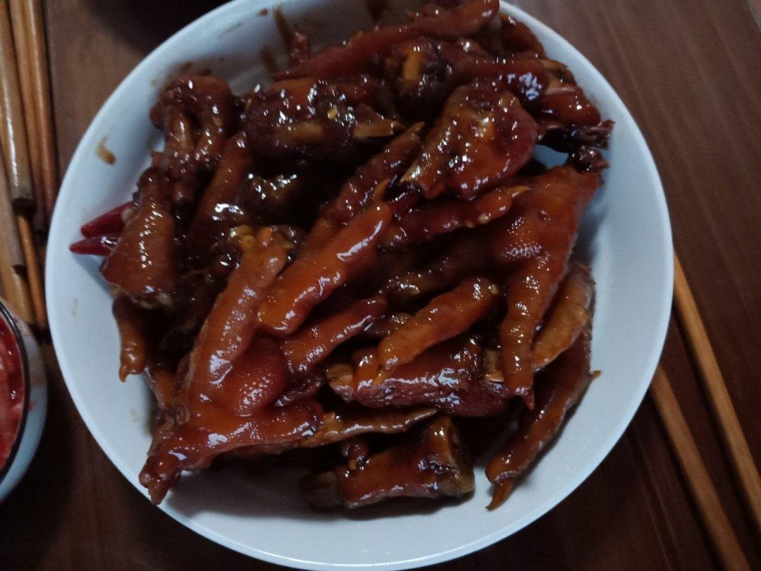 秘制红烧鸡爪