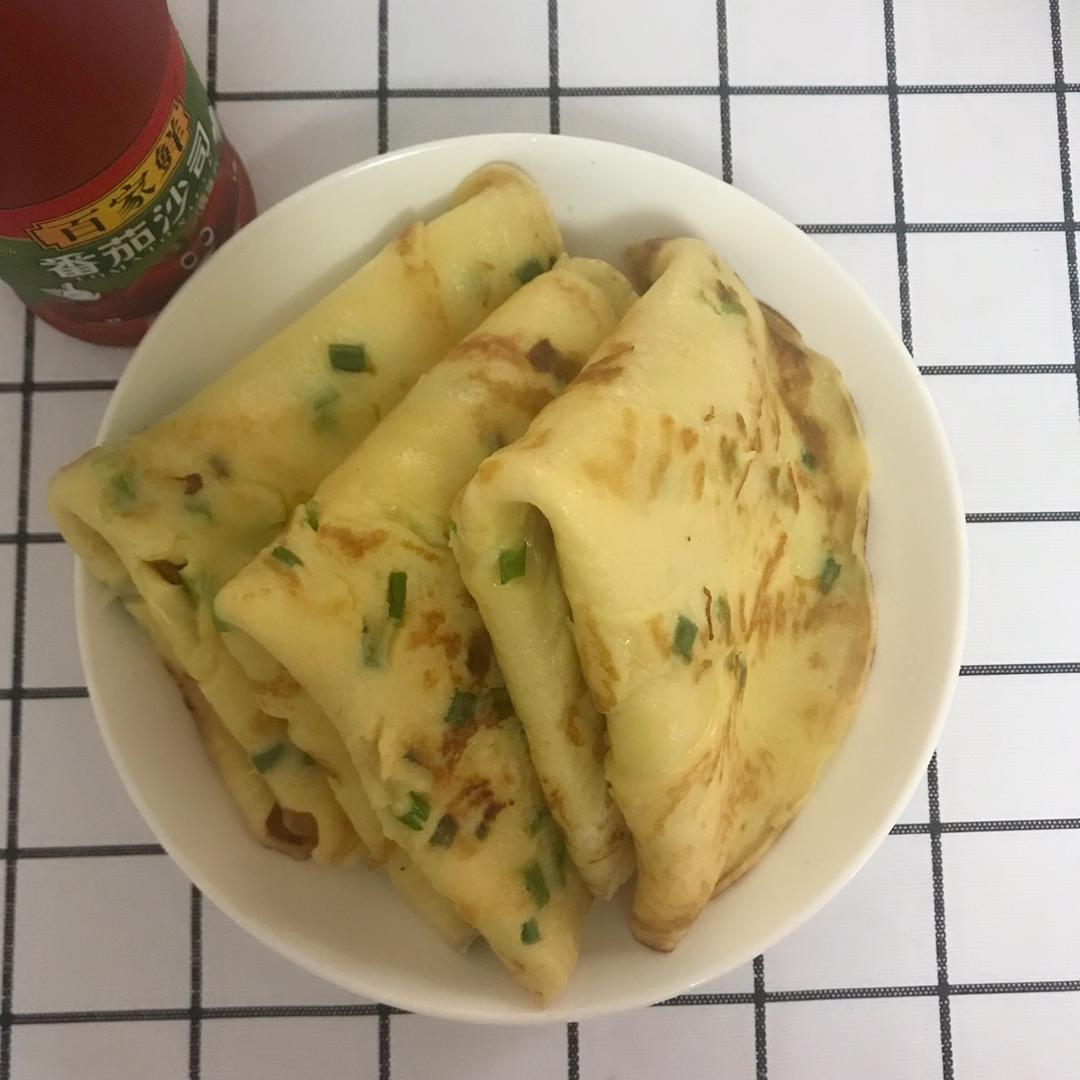 （蔬菜鸡蛋饼）营养榜上最具营养的早餐，老中医天天早上吃，5元钱能做两份