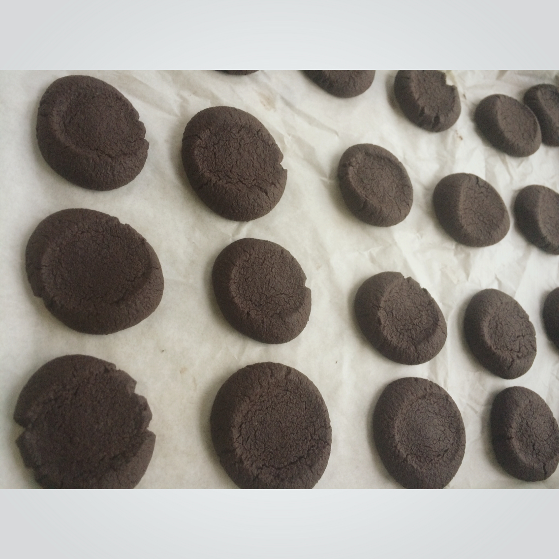 自制奥利奥饼干