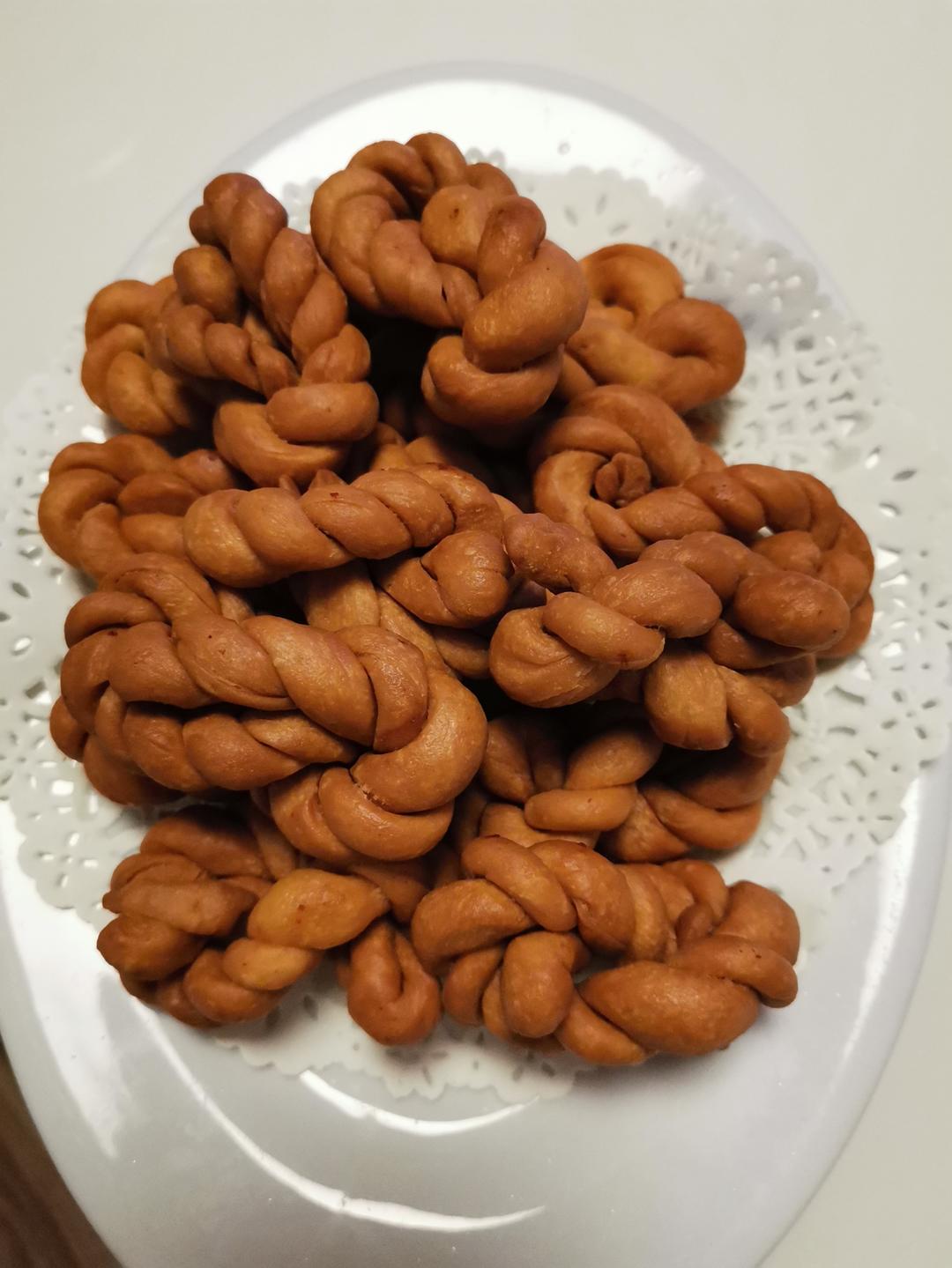 不加水的香酥小麻花（家庭版）