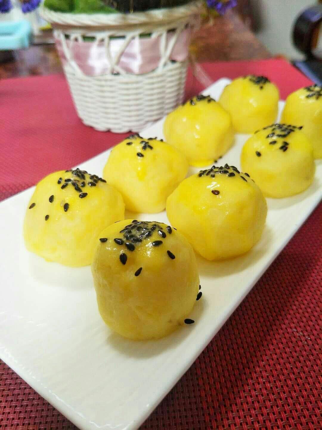 仿真蛋黄酥  宝宝辅食食谱