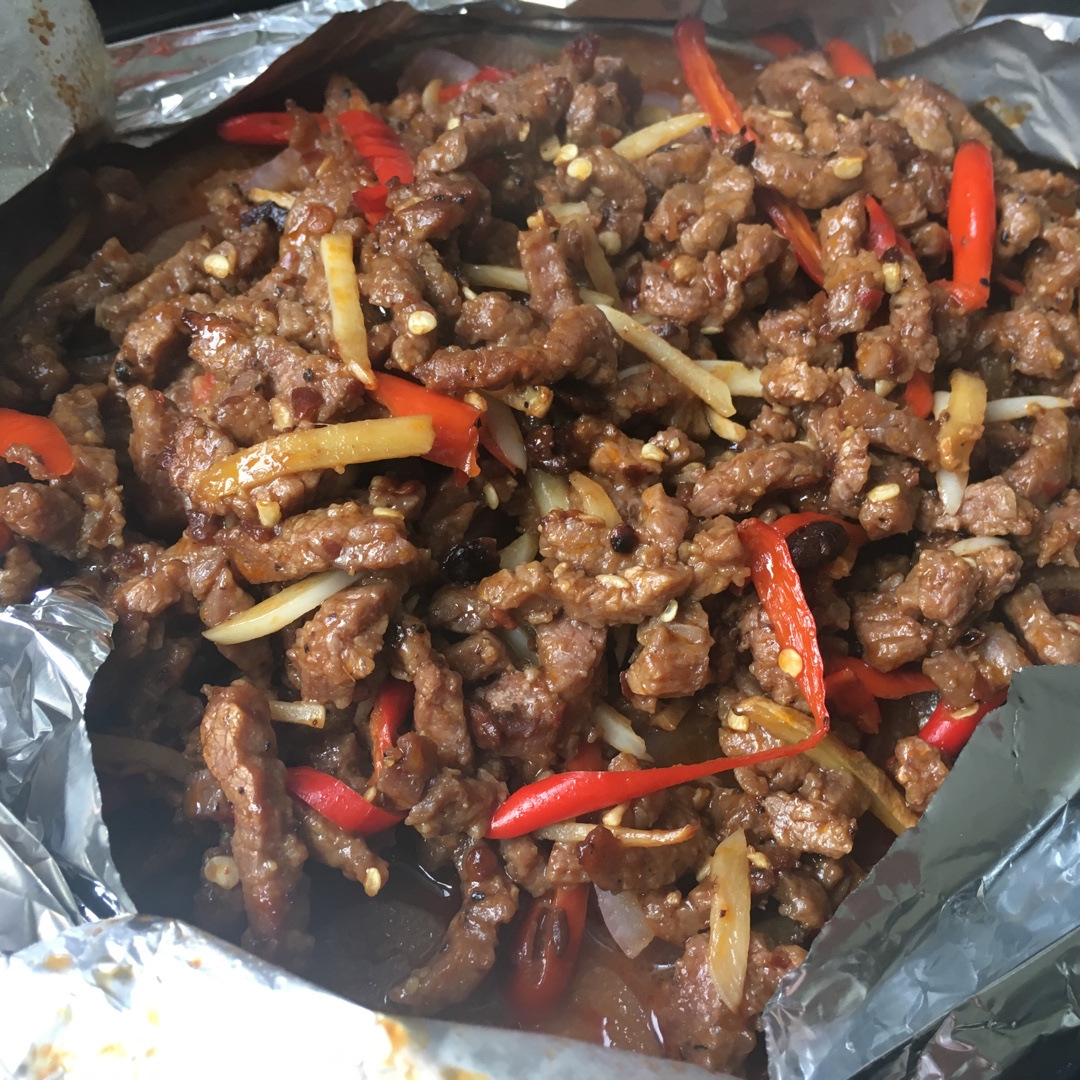 锡纸牛肉