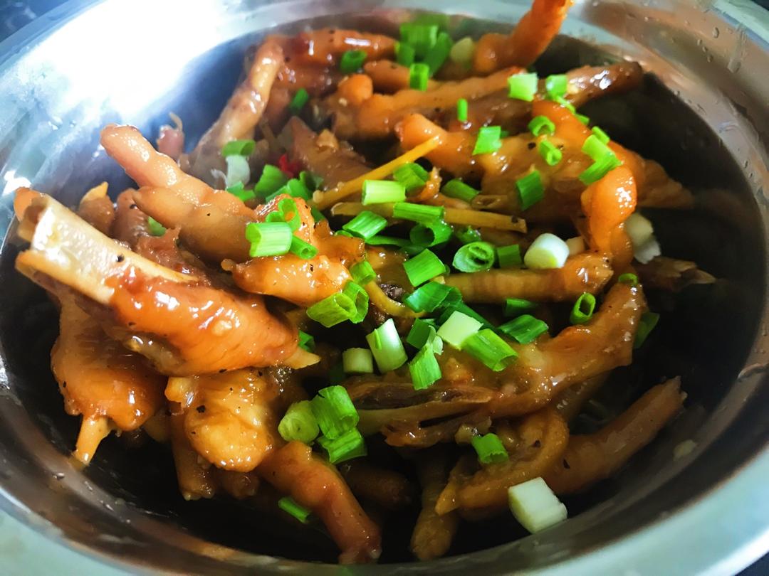 香辣烧鸡爪