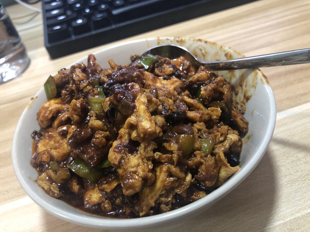 东北青椒鸡蛋酱