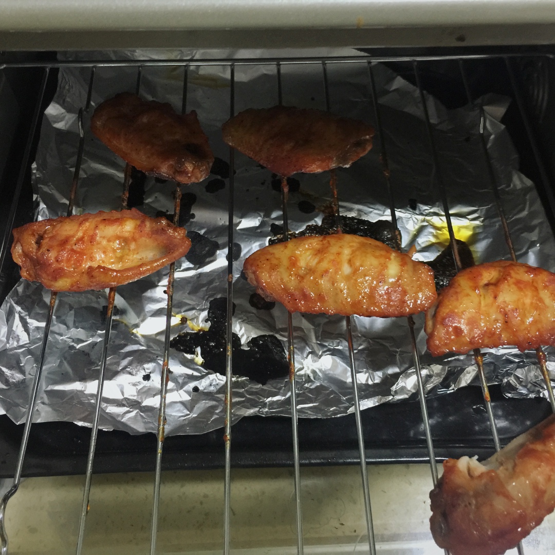 奥尔良鸡翅烤箱版