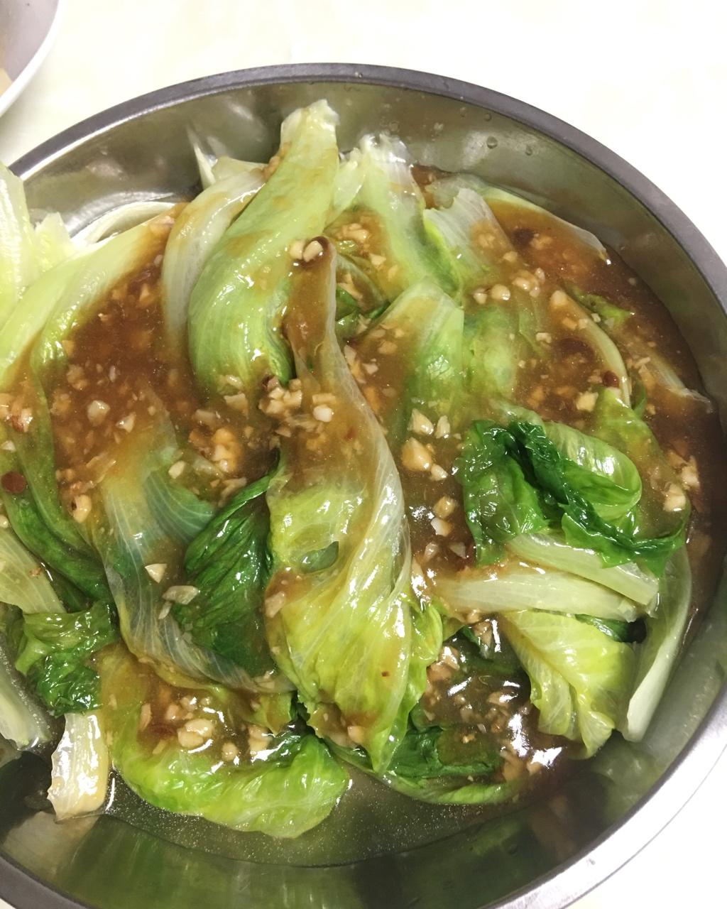 家常菜 蚝油生菜