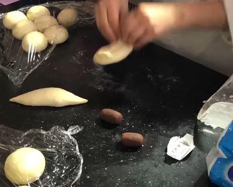 葱油火腿面包的做法 步骤5