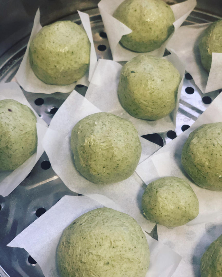 清明必吃的艾草青团