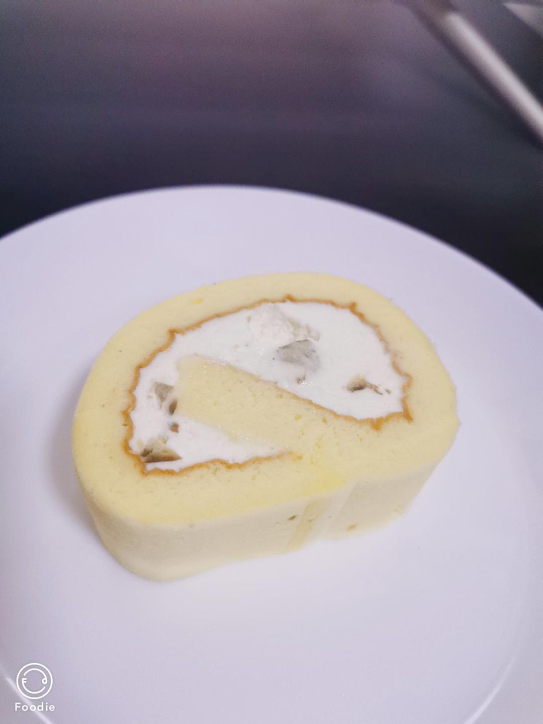 戚风蛋糕卷，快手美味0失败‼️不掉皮不开裂