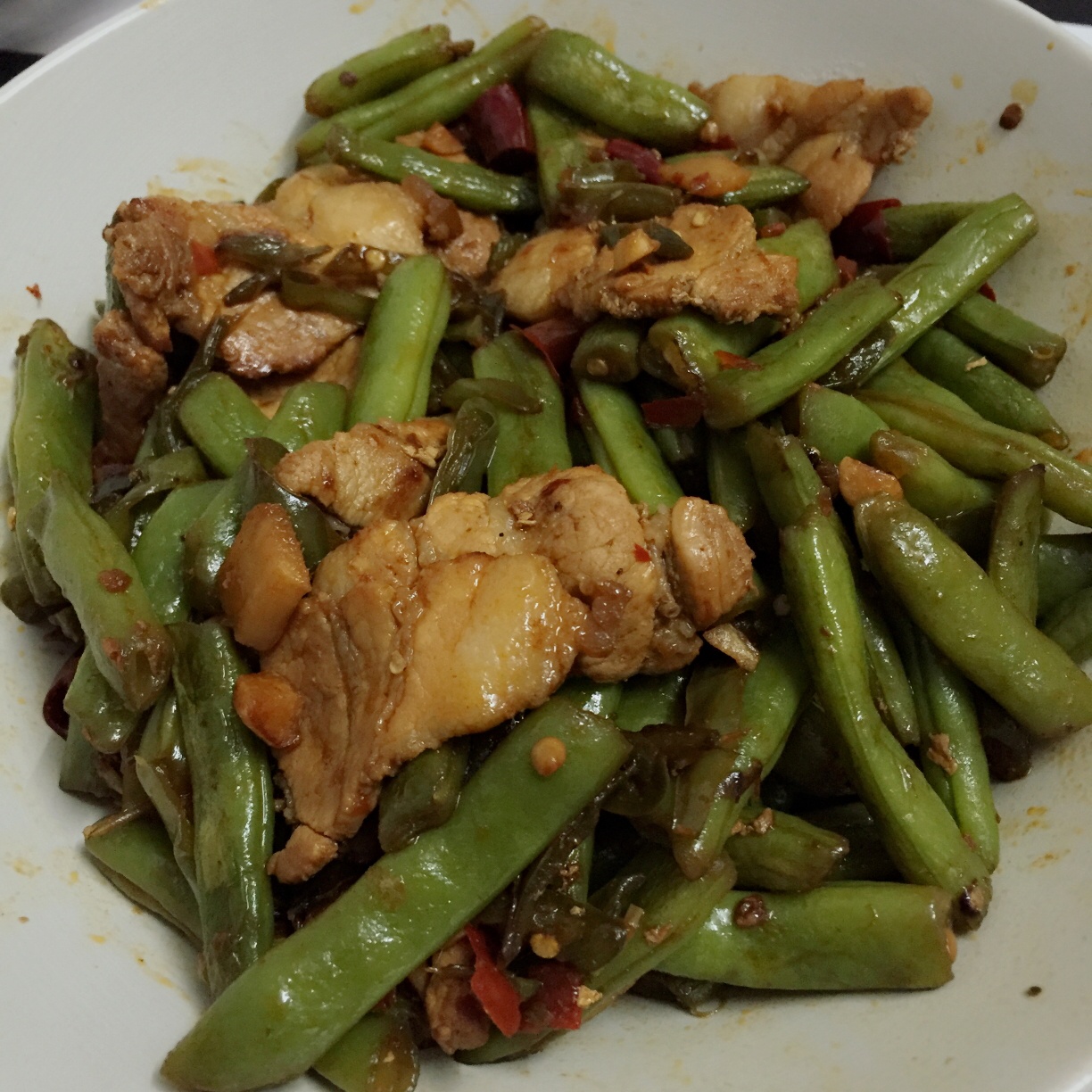小炒四季豆