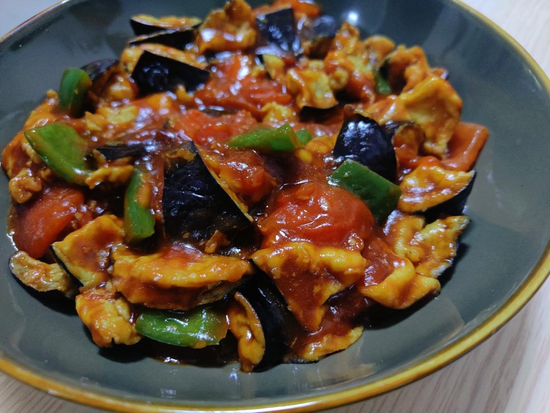 比饭馆好吃的烧茄子