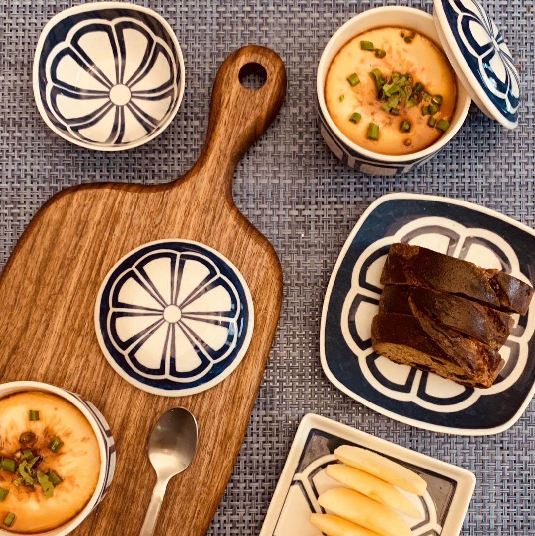 胡萝卜虾仁蒸蛋羹