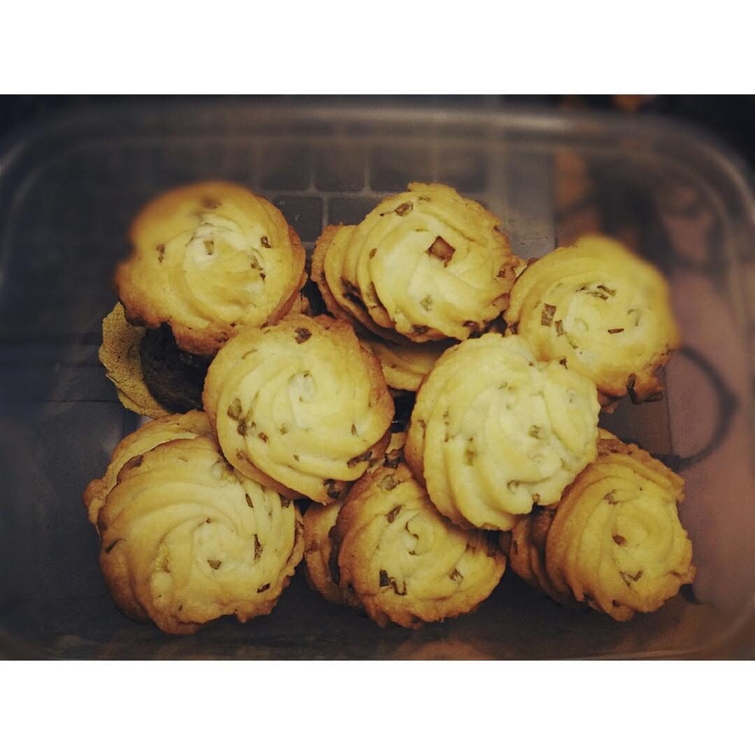 葱香曲奇——酥脆的咸味饼干