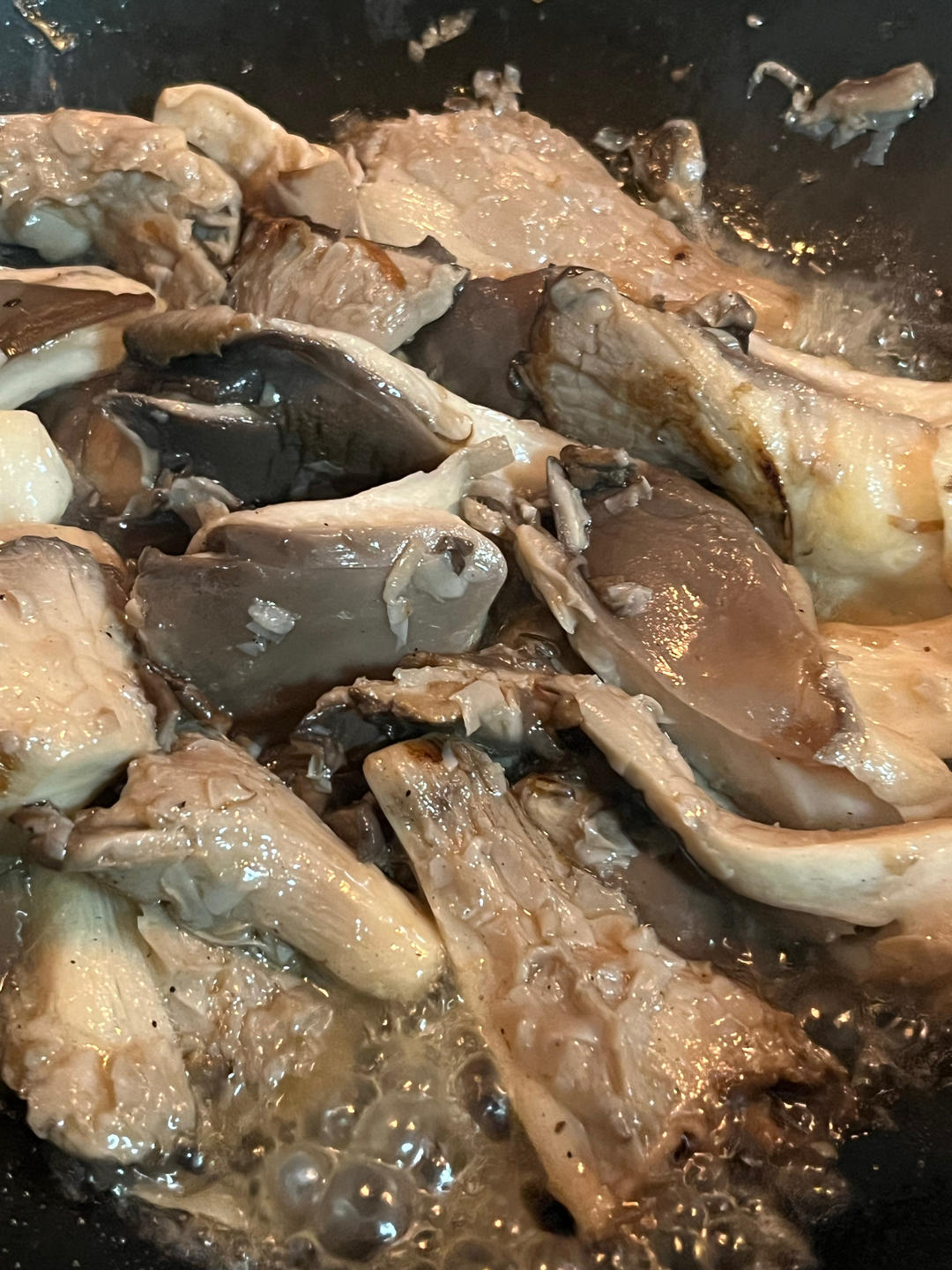 干煸平菇（有肉的味道）