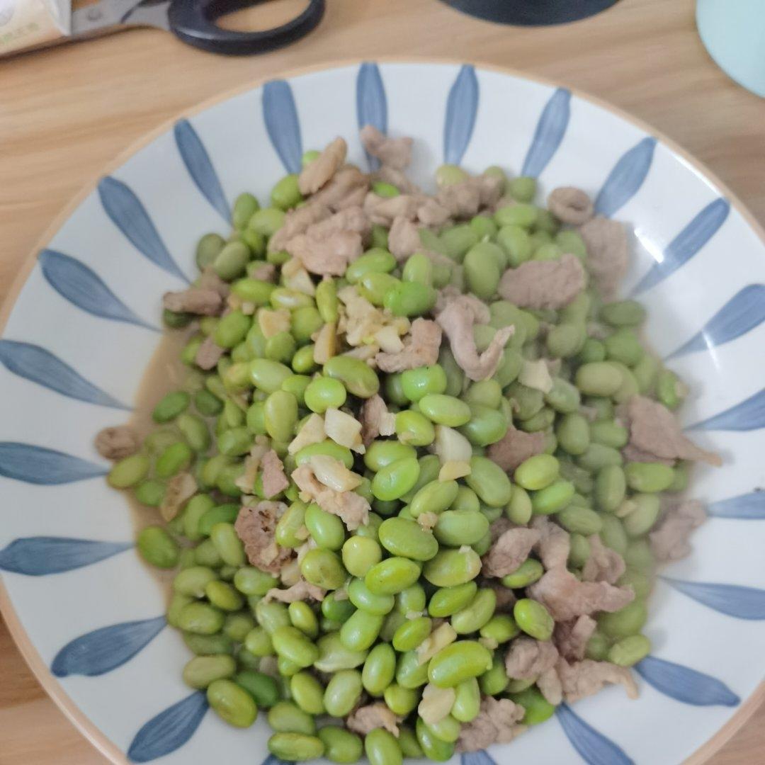 超级下饭菜：毛豆炒肉