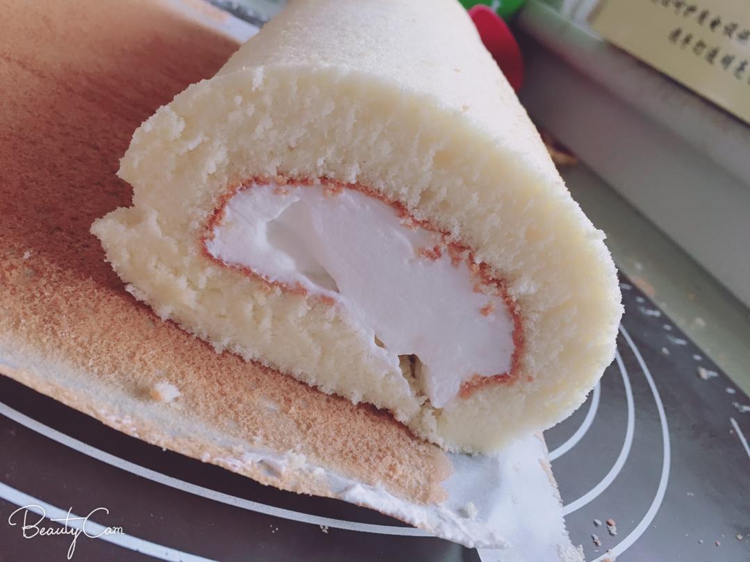 胖乎乎奶油芒果卷/不开裂不掉皮全过程详细图解烘焙视频/蛋糕篇6：「厚卷」