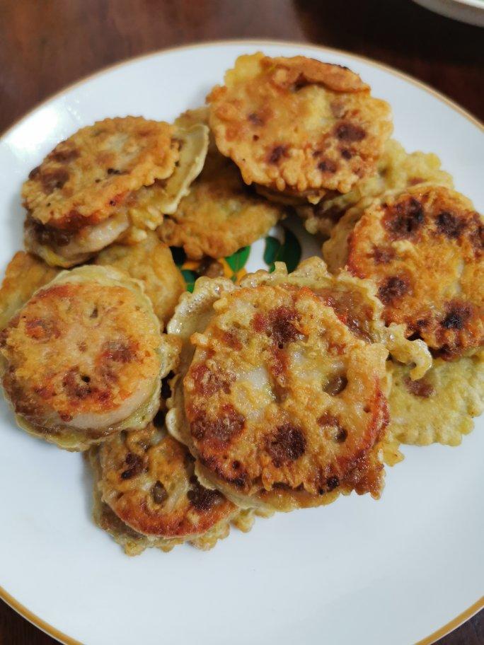 炸藕盒（藕夹肉）