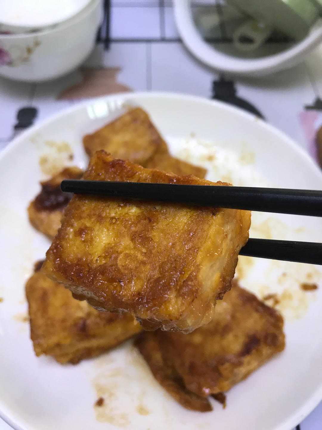 无敌好吃的香煎豆腐