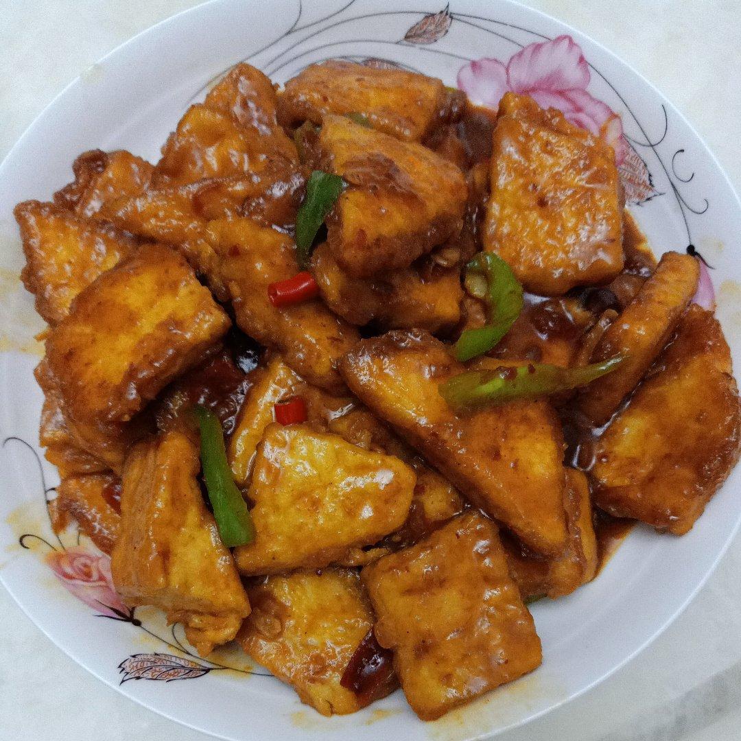 无敌好吃的香煎豆腐