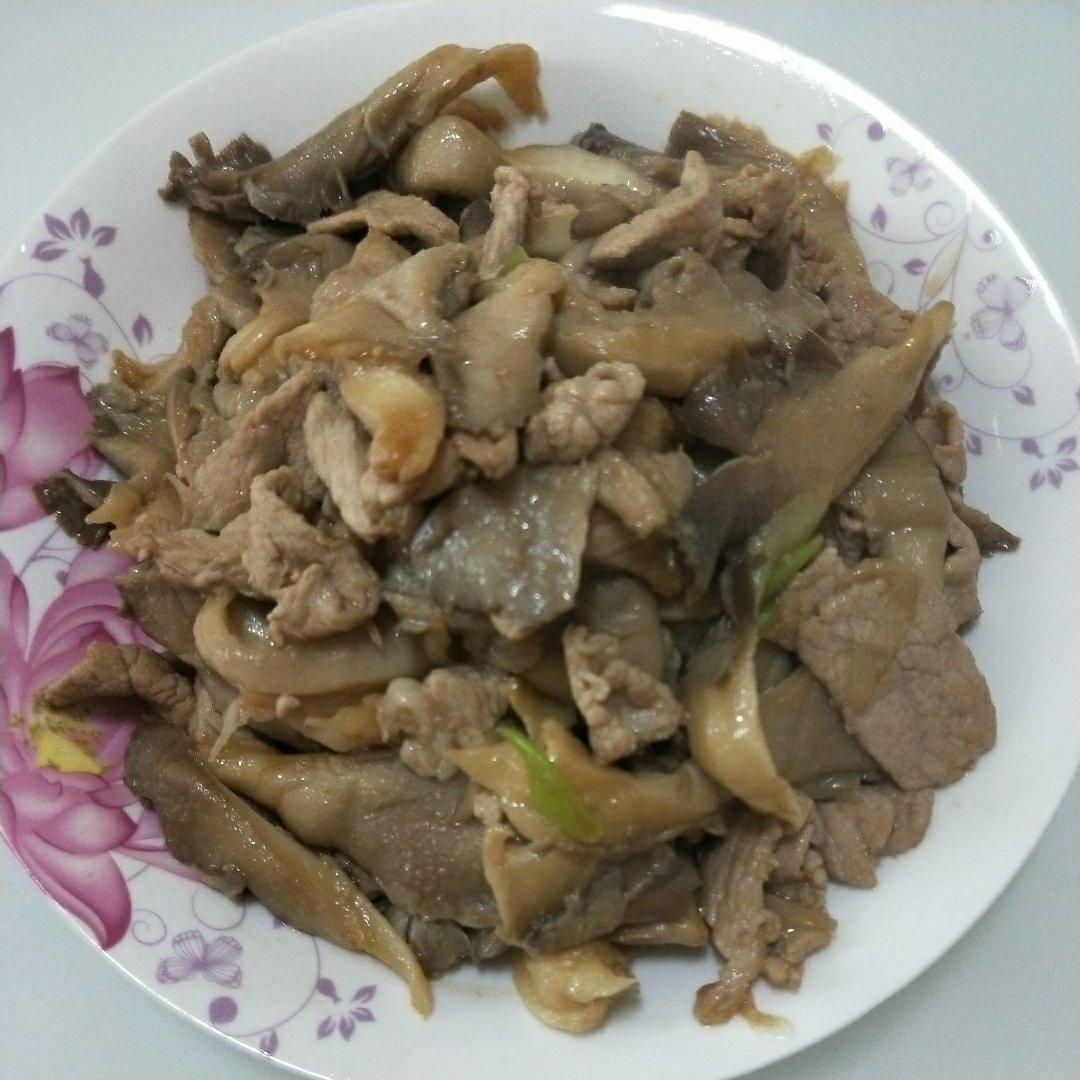 蘑菇炒肉