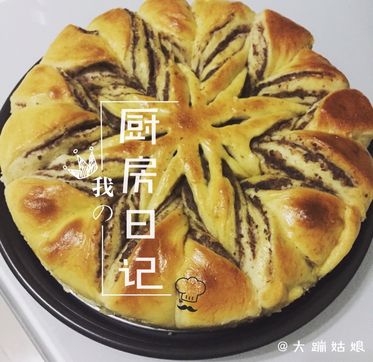 雪花手撕面包